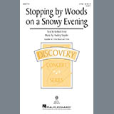 Download or print Audrey Snyder Stopping By Woods On A Snowy Evening Sheet Music Printable PDF 11-page score for Poetry / arranged 2-Part Choir SKU: 431667