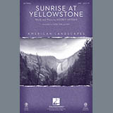 Download or print Audrey Snyder Sunrise At Yellowstone (from American Landscapes) Sheet Music Printable PDF 7-page score for Concert / arranged SSA Choir SKU: 98043