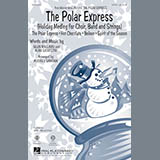 Download or print Audrey Snyder The Polar Express (Holiday Medley) Sheet Music Printable PDF 22-page score for Children / arranged SATB Choir SKU: 170488