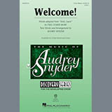 Download or print Audrey Snyder Welcome! Sheet Music Printable PDF 10-page score for Festival / arranged 3-Part Mixed Choir SKU: 179240