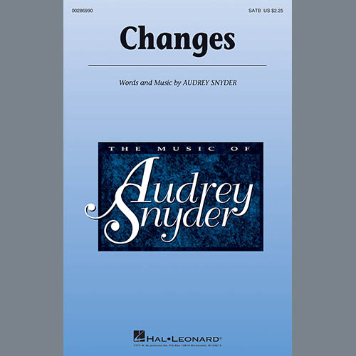 Audrey Snyder Download Printable PDF Score Easily Download Audrey Snyder Printable PDF piano music notes, guitar tabs for SATB Choir. Transpose or transcribe this score in no time - Learn how to play song progression.