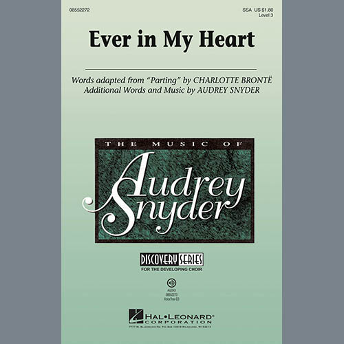 Audrey Snyder Download Printable PDF Score Easily Download Audrey Snyder Printable PDF piano music notes, guitar tabs for SSA Choir. Transpose or transcribe this score in no time - Learn how to play song progression.