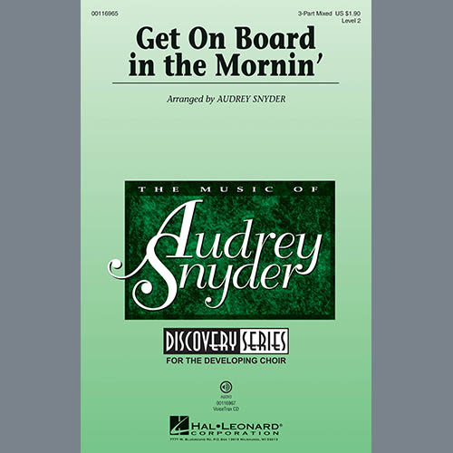 Audrey Snyder Download Printable PDF Score Easily Download Audrey Snyder Printable PDF piano music notes, guitar tabs for 3-Part Mixed Choir. Transpose or transcribe this score in no time - Learn how to play song progression.
