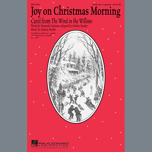 Audrey Snyder Download Printable PDF Score Easily Download Audrey Snyder Printable PDF piano music notes, guitar tabs for 2-Part Choir. Transpose or transcribe this score in no time - Learn how to play song progression.
