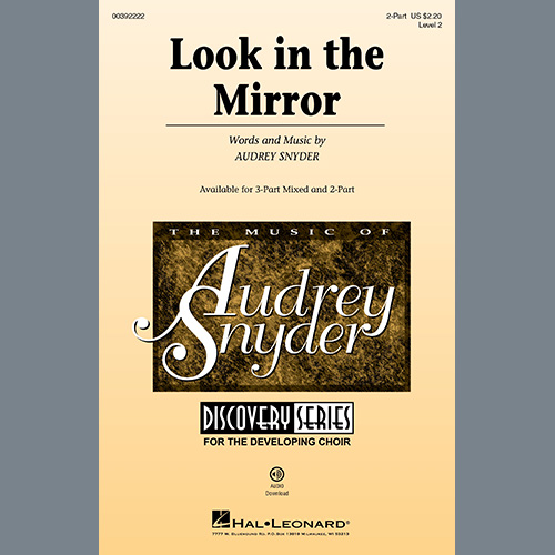 Audrey Snyder Download Printable PDF Score Easily Download Audrey Snyder Printable PDF piano music notes, guitar tabs for 3-Part Mixed Choir. Transpose or transcribe this score in no time - Learn how to play song progression.