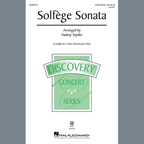 Solfege Sonata cover image