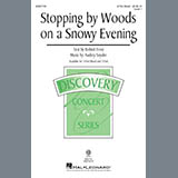 Download or print Audrey Snyder Stopping By Woods On A Snowy Evening Sheet Music Printable PDF 11-page score for Poetry / arranged 2-Part Choir SKU: 431667