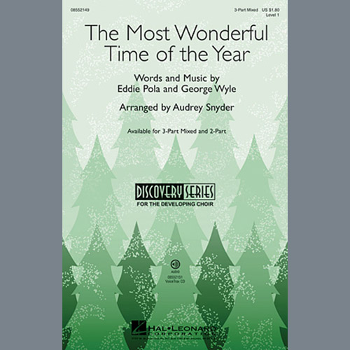 Audrey Snyder Download Printable PDF Score Easily Download Audrey Snyder Printable PDF piano music notes, guitar tabs for 2-Part Choir. Transpose or transcribe this score in no time - Learn how to play song progression.