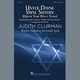 Download or print Avrom Brudno Unter Dayne Vayse Shtern (Under Your White Stars) (arr. Bill Cutler) Sheet Music Printable PDF 9-page score for Concert / arranged SATB Choir SKU: 1358409