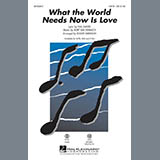 Download or print Roger Emerson What The World Needs Now Is Love Sheet Music Printable PDF 11-page score for Pop / arranged SATB Choir SKU: 82422