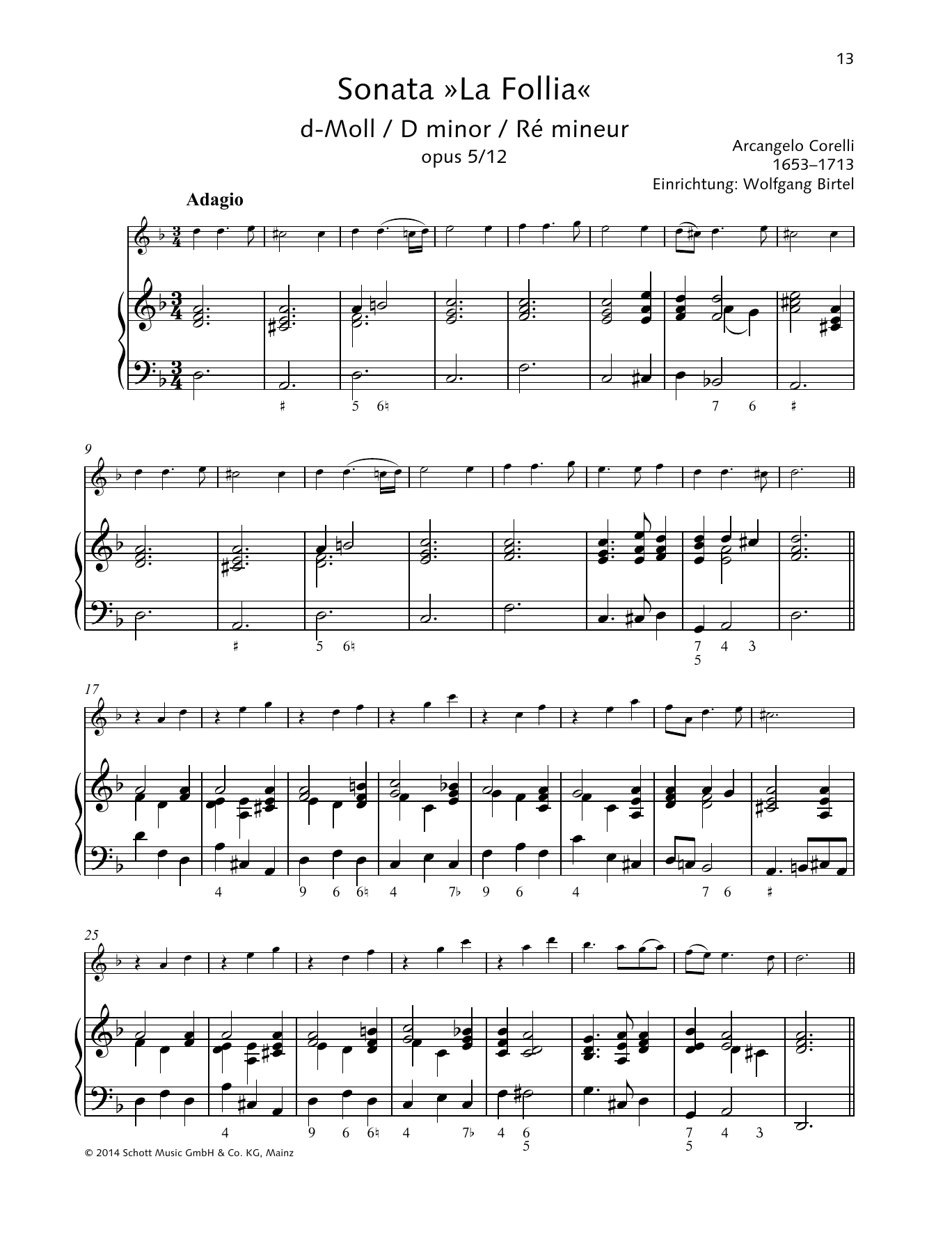 Learn to play Baldassare Galuppi Sonata Baldassare Galuppi Sonata
