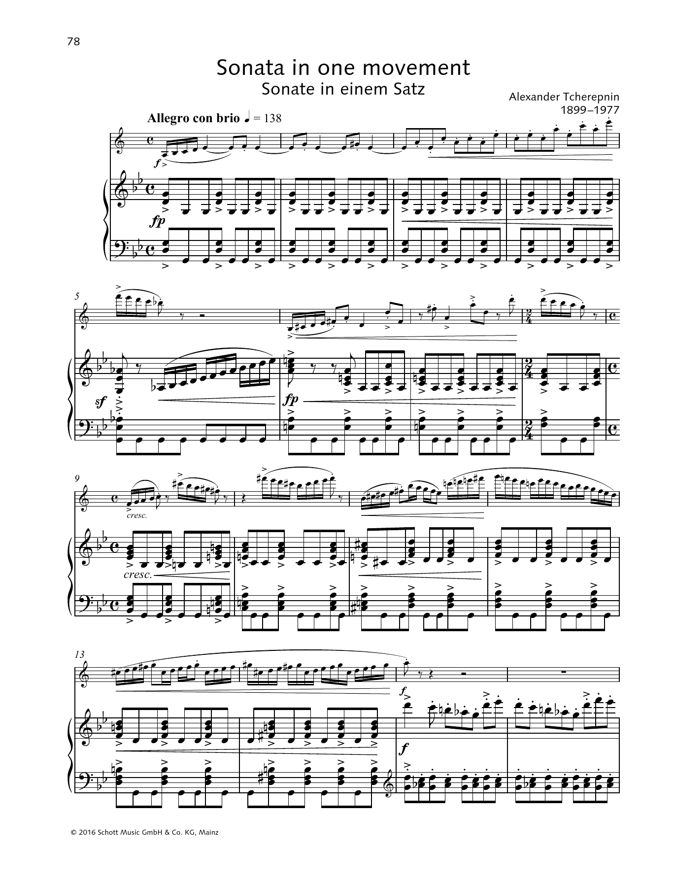 Learn to play Baldassare Galuppi Sonata in One Movement sheet music for Woodwind Solo in minutes. Price: 5.9900$ Baldassare Galuppi Sonata in One Movement sheet music notes and chords arranged for Woodwind Solo
