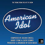 Download or print Barry Stone American Idol Theme Sheet Music Printable PDF 1-page score for Film/TV / arranged Lead Sheet / Fake Book SKU: 194563