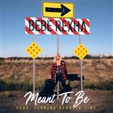 Download or print Bebe Rexha Meant To Be (feat. Florida Georgia Line) Sheet Music Printable PDF 7-page score for Pop / arranged Piano, Vocal & Guitar Chords (Right-Hand Melody) SKU: 197099