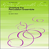 Download or print Beck Overture For Percussion Ensemble - Percussion 3 Sheet Music Printable PDF 2-page score for Classical / arranged Percussion Ensemble SKU: 324080.