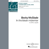 Download or print Becky McGlade In The Bleak Midwinter Sheet Music Printable PDF 4-page score for Christmas / arranged SATB Choir SKU: 1212917