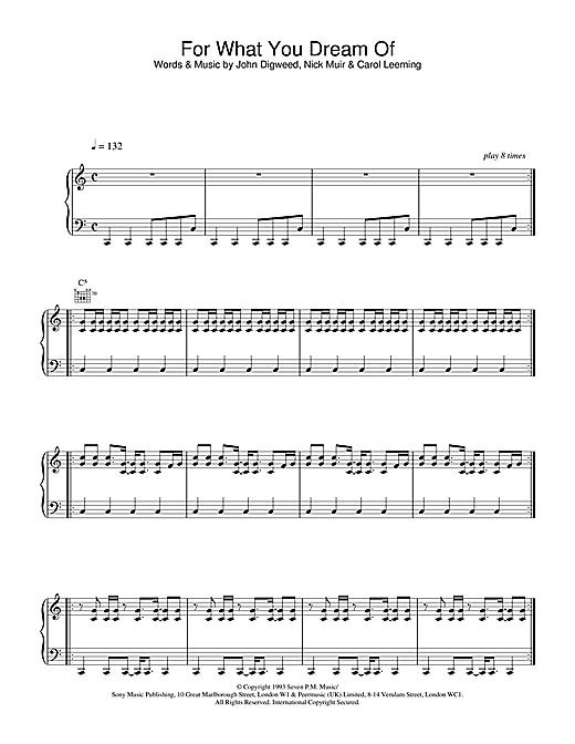 Learn to play Bedrock For What You Dream Of sheet music for Piano, Vocal & Guitar in minutes. Bedrock For What You Dream Of sheet music notes and chords