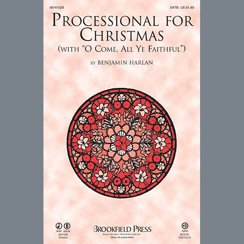 Benjamin Harlan Processional For Christmas - Full Score Profile Image