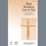 Download or print Traditional What Wondrous Love Is This (arr. Benjamin Harlan) Sheet Music Printable PDF 4-page score for Hymn / arranged SATB Choir SKU: 93012
