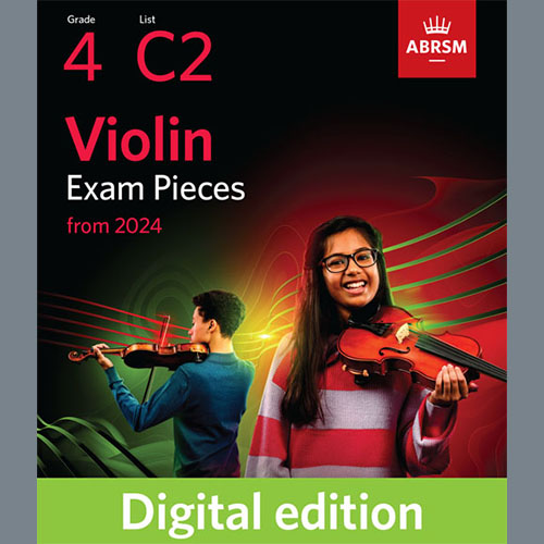 Danse espagnole, Op. 102 (Grade 4, C2, from the ABRSM Violin Syllabus from 2024) cover image