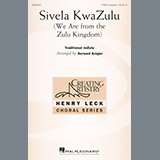 Download or print Bernard Krüger Sivela Kwazulu Sheet Music Printable PDF 10-page score for A Cappella / arranged TTBB Choir SKU: 195520