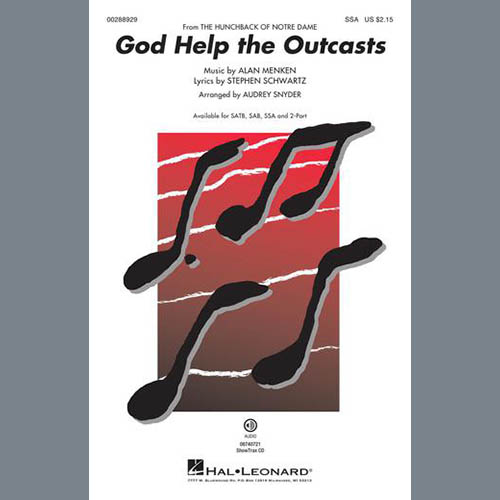 Bette Midler God Help The Outcasts (from The Hunchback Of Notre Dame) (arr. Audrey Snyder) Profile Image