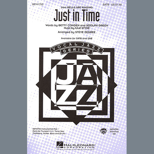 Betty Comden, Adolph Green & Jule Styne Download Printable PDF Score Easily Download Betty Comden, Adolph Green & Jule Styne Printable PDF piano music notes, guitar tabs for SATB Choir. Transpose or transcribe this score in no time - Learn how to play song progression.