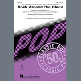 Download or print Roger Emerson Rock Around The Clock Sheet Music Printable PDF 7-page score for Pop / arranged 2-Part Choir SKU: 97523
