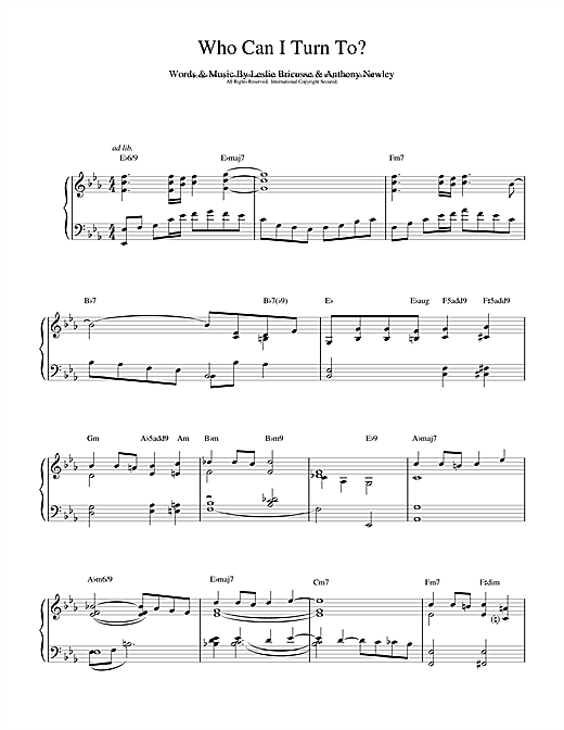 Learn to play Bill Evans Who Can I Turn To sheet music for Piano Solo in minutes. Bill Evans Who Can I Turn To sheet music notes and chords