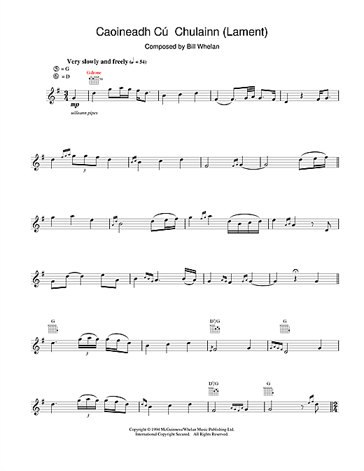 Learn to play Bill Whelan Caoineadh Chú Chulainn (from Riverdance) sheet music for Piano Solo in minutes. Bill Whelan Caoineadh Chú Chulainn (from Riverdance) sheet music notes and chords