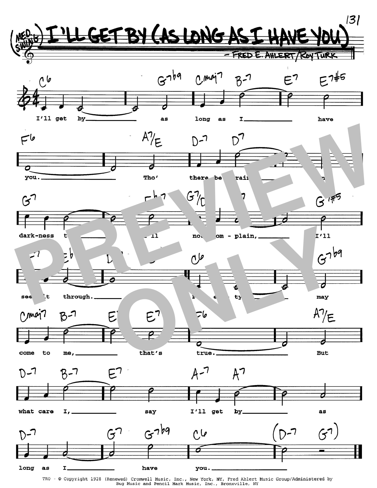 Learn to play Billie Holiday I'll Get By (As Long As I Have You) sheet music for Real Book – Melody, Lyrics & Chords in minutes. Billie Holiday I'll Get By (As Long As I Have You) sheet music notes and chords. Download Printable PDF.