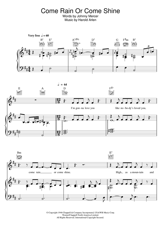 Bob Dylan Come Rain Or Come Shine Sheet Music Notes Chords Download Printable Piano Vocal Guitar Right Hand Melody Pdf Score Sku Bob Dylan Come Rain Or Come Shine Sheet Music Notes Chords Download Printable Piano Vocal Guitar Right Hand Melody Pdf Score Sku
