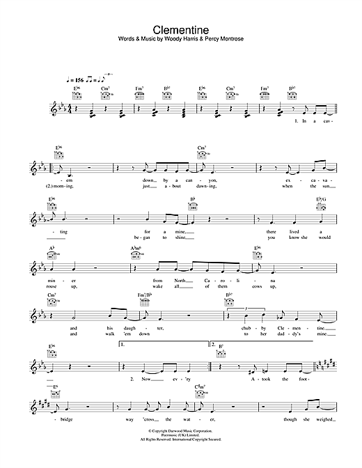 Learn to play Bobby Darin Clementine sheet music for Lead Sheet / Fake Book in minutes. Bobby Darin Clementine sheet music notes and chords. Download Printable PDF.