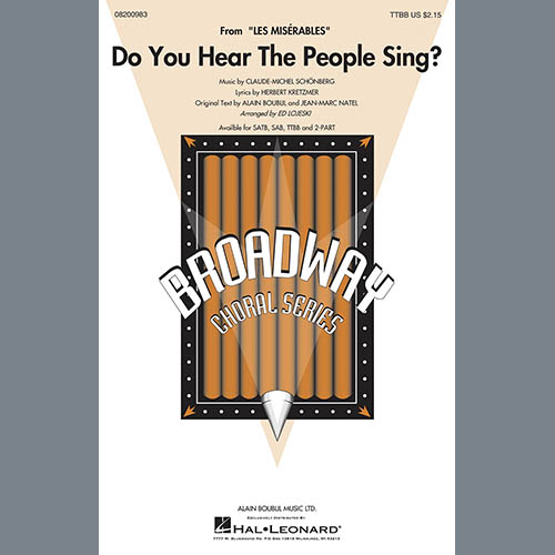 Boublil and Schonberg Do You Hear The People Sing? (from Les Miserables) (arr. Ed Lojeski) Profile Image