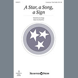 Download or print Brad Nix A Star, A Song, A Sign Sheet Music Printable PDF 2-page score for Children / arranged Unison Choir SKU: 152213