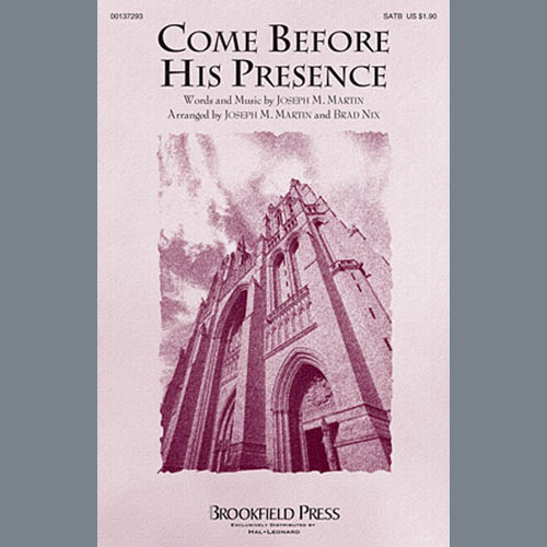 Come Before His Presence cover image