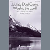 Download or print Brad Nix Jubilate Deo! Come Worship The Lord! Sheet Music Printable PDF 9-page score for Concert / arranged SATB Choir SKU: 88242