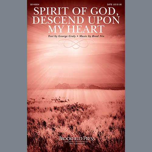 Spirit Of God, Descend Upon My Heart cover image