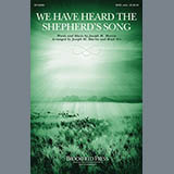 Download or print Joseph M. Martin We Have Heard The Shepherd's Song Sheet Music Printable PDF 2-page score for Sacred / arranged SATB Choir SKU: 156282