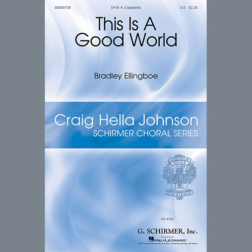 Bradley Ellingboe Download Printable PDF Score Easily Download Bradley Ellingboe Printable PDF piano music notes, guitar tabs for SATB Choir. Transpose or transcribe this score in no time - Learn how to play song progression.