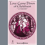 Download or print Brian Buda Love Came Down At Christmas Sheet Music Printable PDF 7-page score for Sacred / arranged SATB Choir SKU: 177550