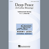 Download or print Brian Tate Deep Peace Sheet Music Printable PDF 5-page score for Concert / arranged SATB Choir SKU: 94809