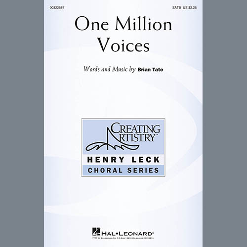 Brian Tate One Million Voices Profile Image