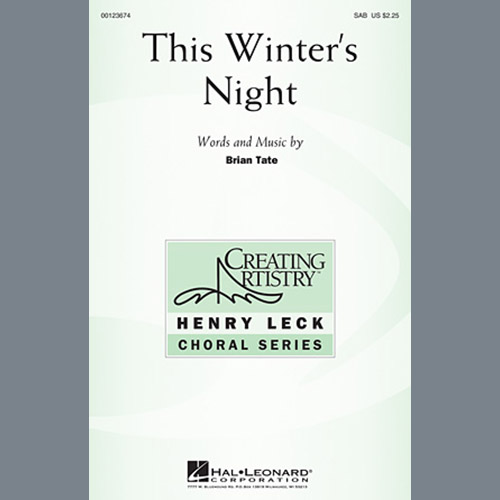 Brian Tate Download Printable PDF Score Easily Download Brian Tate Printable PDF piano music notes, guitar tabs for SAB Choir. Transpose or transcribe this score in no time - Learn how to play song progression.