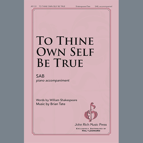 Brian Tate Download Printable PDF Score Easily Download Brian Tate Printable PDF piano music notes, guitar tabs for SAB Choir. Transpose or transcribe this score in no time - Learn how to play song progression.