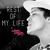 Download or print Bruno Mars The Rest Of My Life Sheet Music Printable PDF 2-page score for Pop / arranged Easy Lead Sheet / Fake Book SKU: 174942