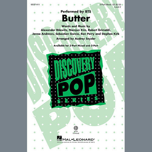 Butter (arr. Audrey Snyder) cover image