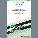 Download or print BTS Dynamite (arr. Roger Emerson) Sheet Music Printable PDF 20-page score for Pop / arranged 2-Part Choir SKU: 477993