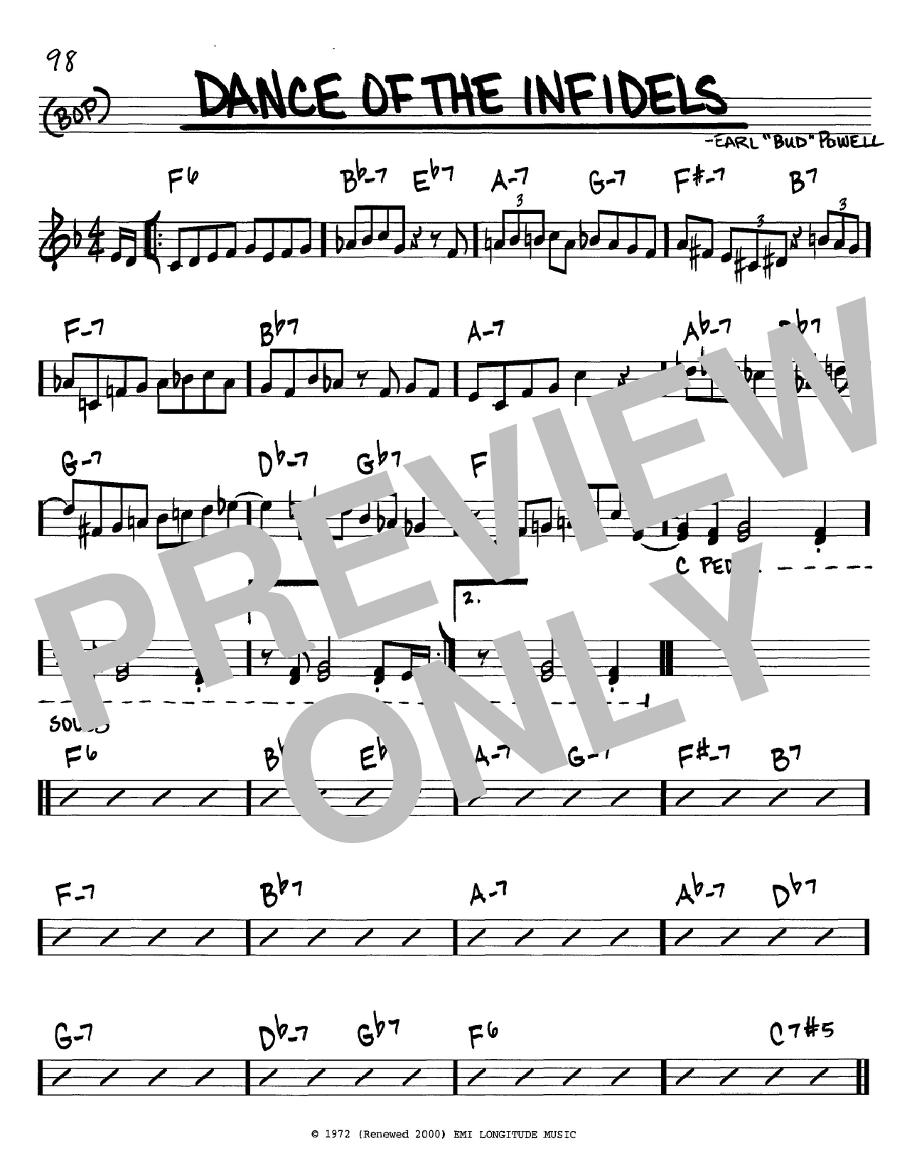 Bud Powell Real Book C Instruments Bud Powell Real Book C Instruments