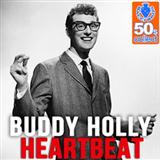 Download or print Buddy Holly Heartbeat Sheet Music Printable PDF 3-page score for Pop / arranged Piano, Vocal & Guitar Chords SKU: 49294